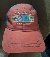 CAVEMAN ZIPLINE MEREMAC CAVERNS SNAPBACK  HAT