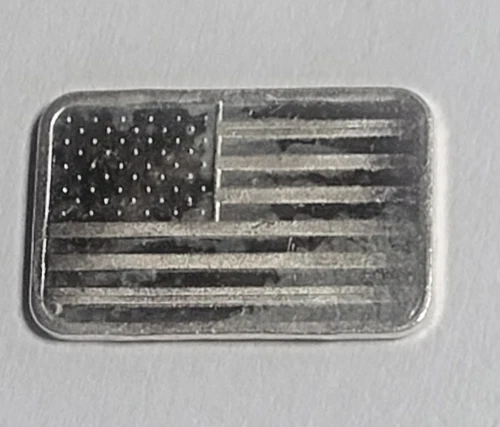 UNITED STATES 1 GRAM BULLION STERLING SILVER .925 FRACTIONAL BAR