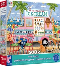 Ceaco - Food Trucks - Ice Cream Truck Ii - 500 Piece Jigsaw Puzzle