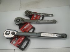 Craftsman 3pc 72-tooth Quick Release Ratchets...
