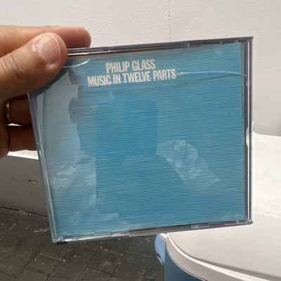 Philip Glass Music in Twelve Parts Virgin 91311-2 1988 3CD Set
