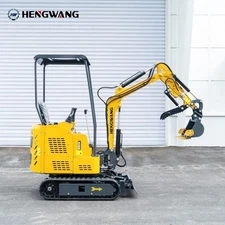 Limited time discount on mini excavators with extended chassis and boom swing