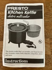 Las mejores ofertas en Cocinas Presto lento y ollas a presión