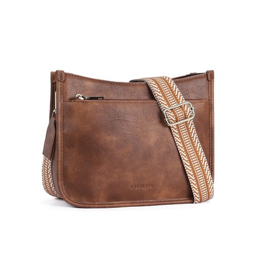 Crossbody Bags for Women Vegan Leather Shoulder Handbags Trendy Hobo Purses w...