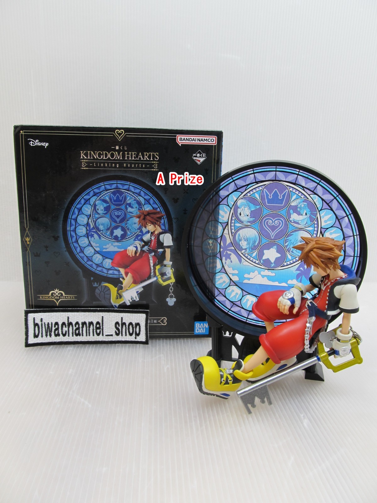 Ichiban Kuji Kingdom Hearts Figura SORA Estatua Vinculando Corazones Japón Ex...