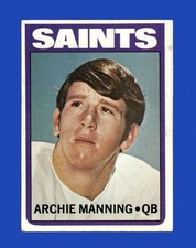 1972 Topps Set-Break # 55 Archie Manning RC VG-VGEX *GMCARDS*