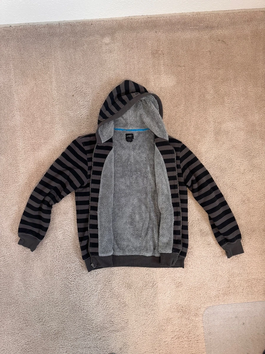 Cotton Striped Full Zip Hoodies & Sweatshirts for Men for Sale