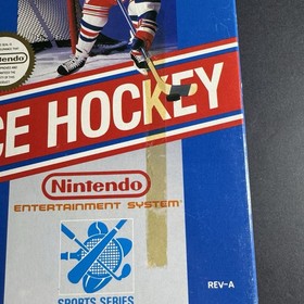Ice Hockey - Nintendo NES - CIB Complete In Box W/ Reg Card