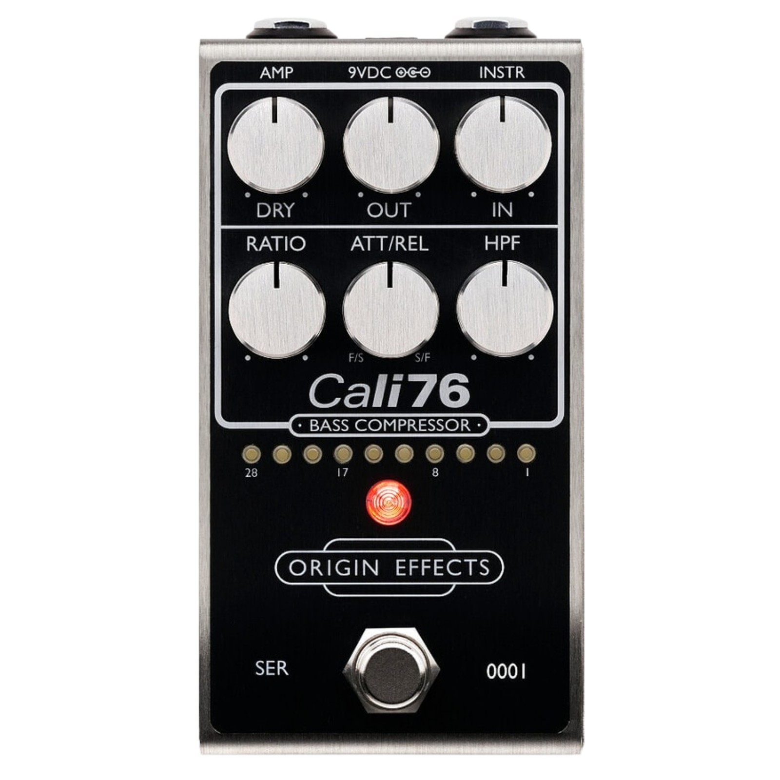 Педаль басовых эффектов Origin Effects Cali76 Bass Compressor, черный