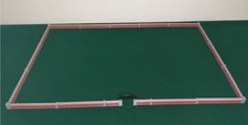 Theme Park Model Wall Set - Large / Red - N Scale