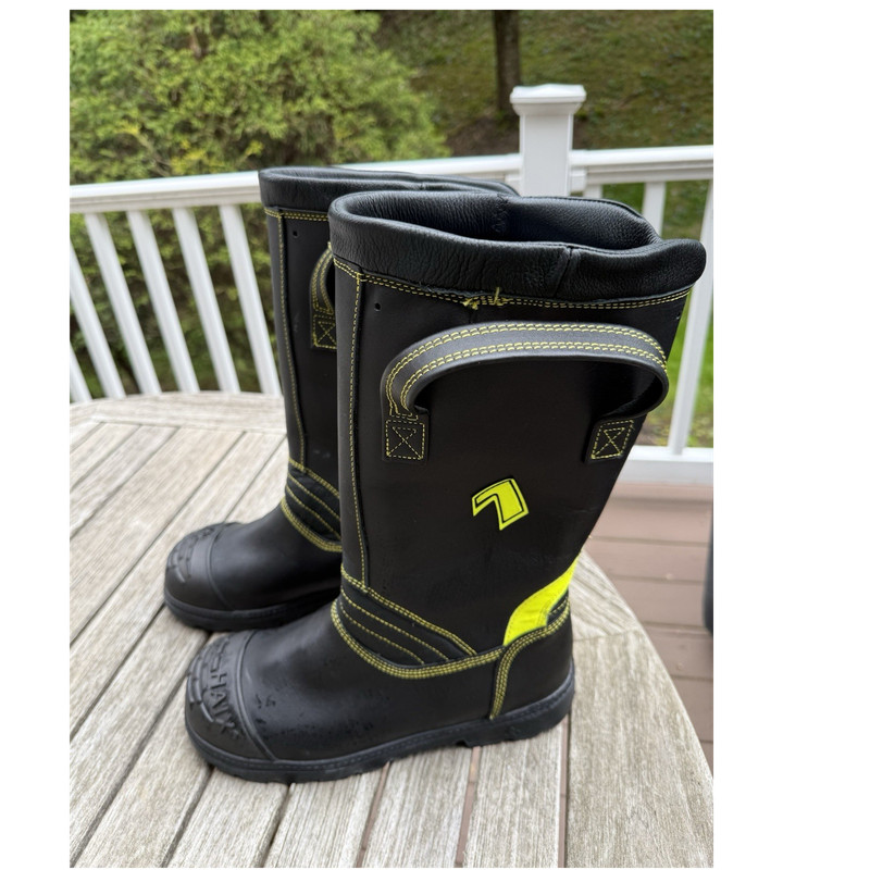 HAIX Fire Hunter Xtreme Firefighting Protective Boots Black 9M ASTM NFPA