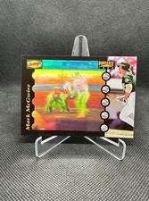 1996 Pinnacle Denny's Holograms #25 Mark McGwire Oakland Athletics