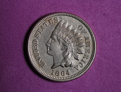 1864- Indian Head Cent Penny #P16737
