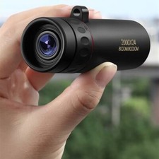Monocular Telescope BAK4 2000X24 Onocular Power Adults Phone AdapterNight Vision