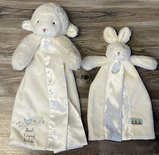 Lovey Bunnies By The Bay Best Friend Kiddo Lamb 16" Bye Bye Bunny Pair Security