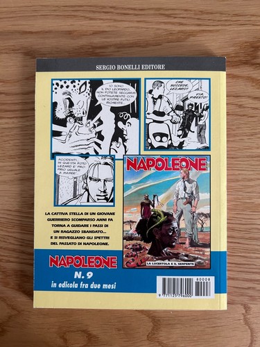 NAPOLEONE NUMERO 8 - IL SIGNORE DELLE OMBRE - FUMETTI SERGIO BONELLI 1998 - Imagen 4 de 4