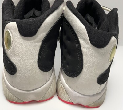 NIKE AIR JORDAN RETRO 13 GG BLACK-HYPER PINK SZ 5.5Y-WOMENS