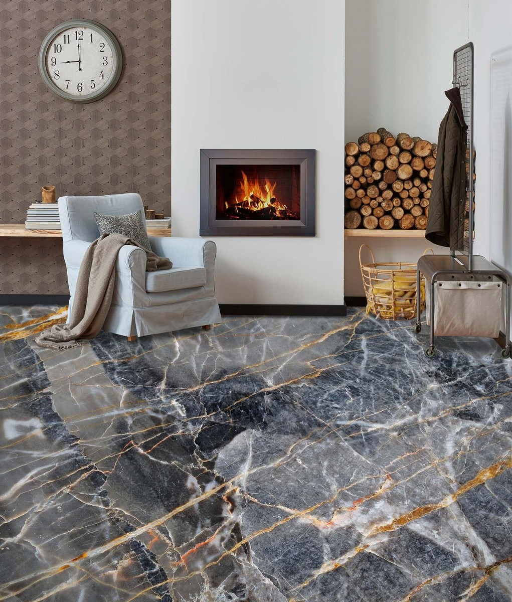 Marble Flooring Living Room