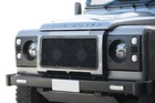 Zunsport Compatible With LandRover Defender Full Grill Set - Black finish (2007