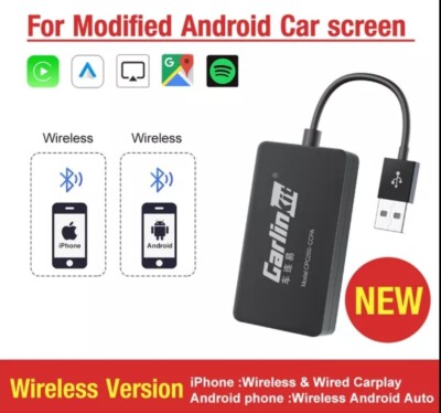 Carlinkit Apple Carplay Android Auto Wireless Modell 2022 für Radio Android