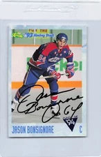 1993/94 Classic #99 Jason Bonsignore Royals Signed Auto *J7409