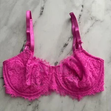 Victorias Secret Nwt Dream Angels Unlined Uplift w/ Sling Pink Lace Bra