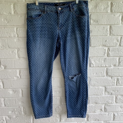 Max Jeans Size 12 Womens Mid Rise Crop 