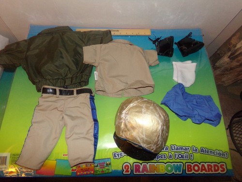 FITS CABBAGE PATCH KID DOLL CLOTHES TRU DOLLS highway patrol COMPLETE AS SEEN - Picture 8 of 8