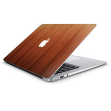 Skin Decal Wrap for Macbook Air 13 Inch 13" - Smooth Maple Walnut Wood
