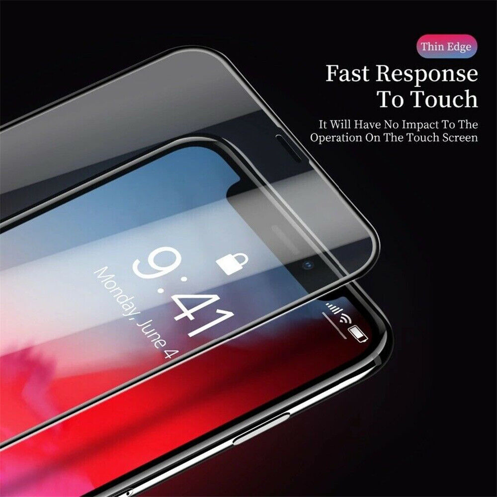 Full Cover Tempered Glass For iPhone 15 14 13 Glass Screen Protector Protective - Picture 10 of 13