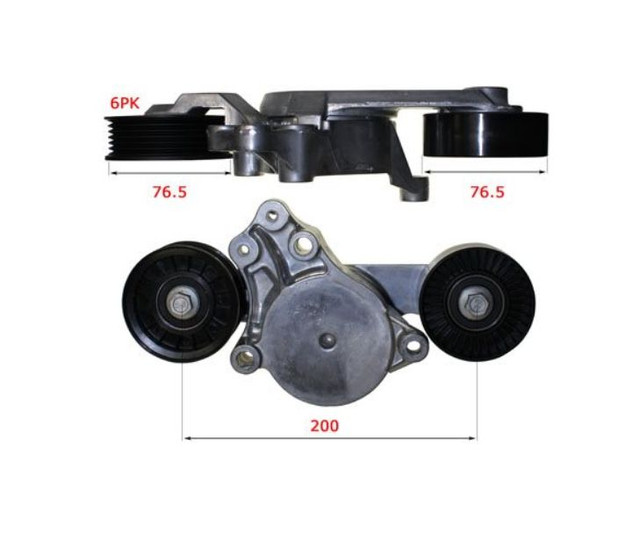 DRIVE BELT PULLEY GROOVED 76mm OD FOR FORD FALCON EF EL AU BA BF FG