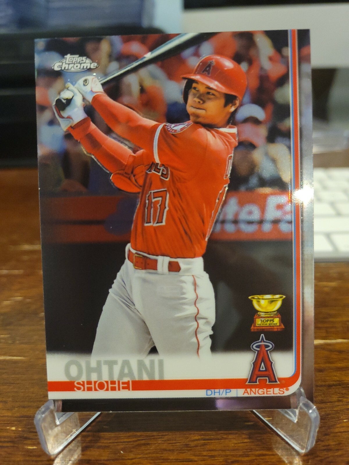 2019 Topps Chrome Shohei Ohtani Refractor RC Angels #1