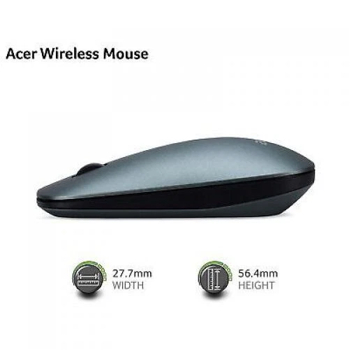 Acer Wireless Mouse M502 Green 2.4GHz RF Wireless 1200 DPI Optical GP.MCE11.01K - Image 4 of 4