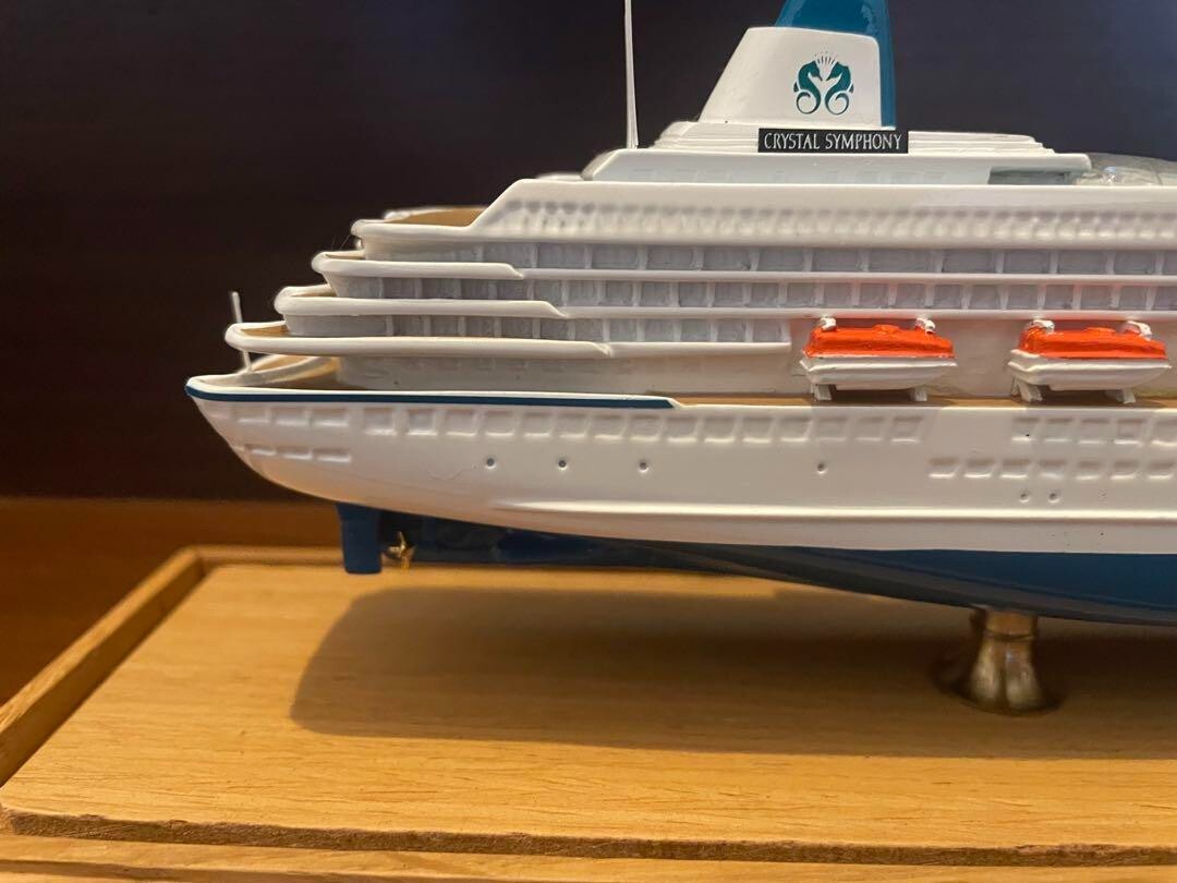 CRYSTAL SYMPHONY 豪華客船模型 クリスタルシンフォニー 豪華客船 模型 1/750スケール | 東京