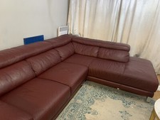 Leather Domicil 5 Seater German made designer sofa 