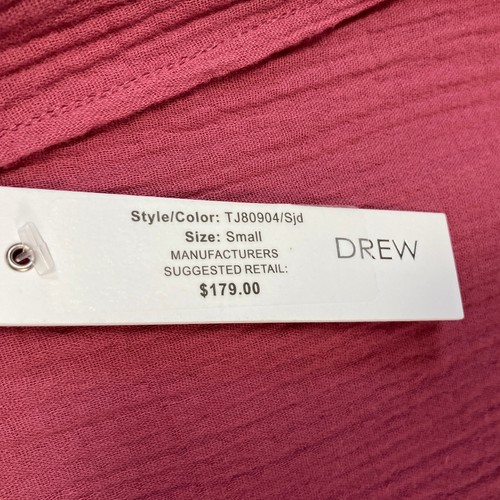 Anthropologie Drew High Rise Wide Leg Gauze Pants Size S Pink Magenta NWT - Picture 5 of 16