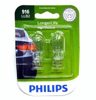 Philips Longerlife 916 7.29W Zwei Innenraum Cargo Kofferraum Licht FüR T15 Orig.