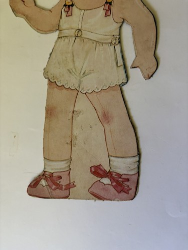 1930's Donny Double Paper Doll w/ Outfit - Saalfield - Picture 3 of 10