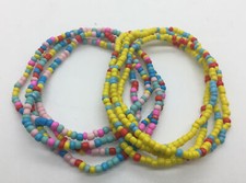 2 PC Handcrafted Waist Beads Jewelry African Bohemia Bracelets Anklet New 2810