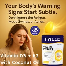 Vitamin D3 10000 IU  K2 MK-7 200 mcg  300 Softgels with Coconut Oil for Immunity