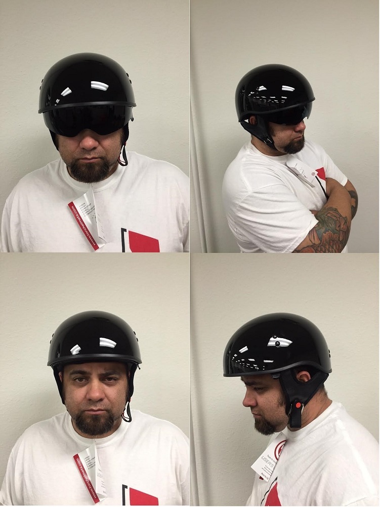 TORC T55 Half 1/2 Open Face Helmet Motorcycle Scooter DOT