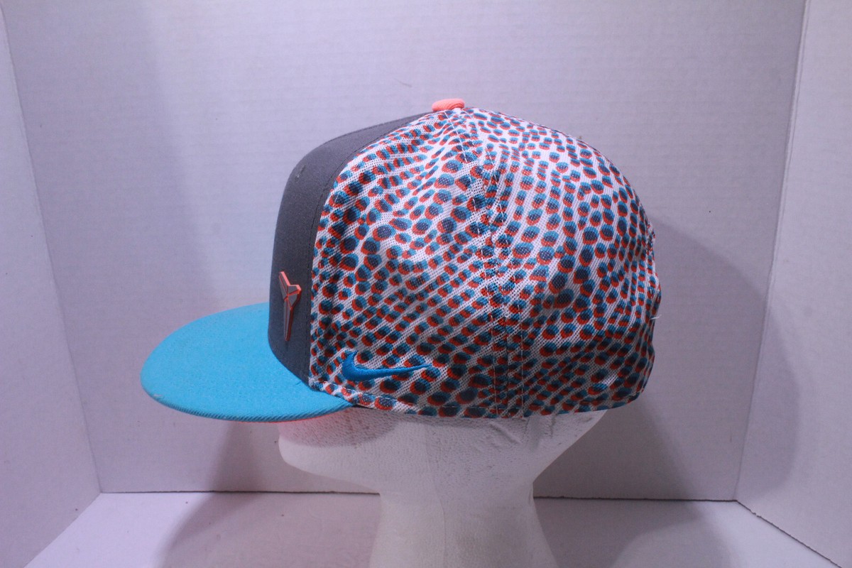 Nike True Kobe Bryant 3D Polka Dot Mamba Adjustable Hat Blue Grey