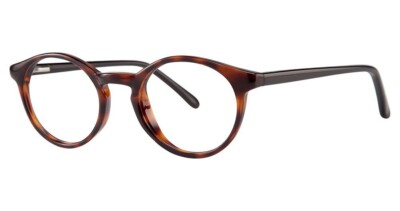 MODERN OPTICAL RIVALRY UNISEX PLASTIC EYEGLASSES 46-22-140 TORT/BLK W/ SOFT CASE
