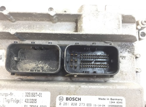 0281020273 51258201021 Engine Control Unit EDC17CV42 MAN D2066LF67 (360PS) EURO6 - Picture 4 of 7