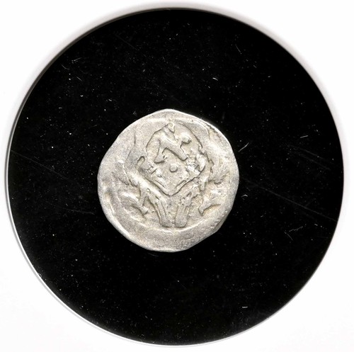 HUNGARY. Stephen V. 1270-1272. Silver Obol, NGC AU53 - Picture 2 of 4