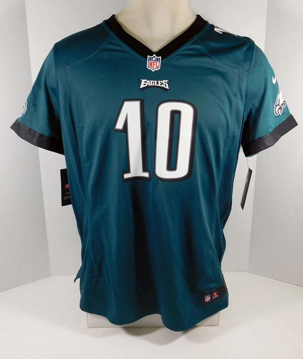 Nike Philadelphia Eagles No10 DeSean Jackson Black Women's NFL Fashion Game Jersey