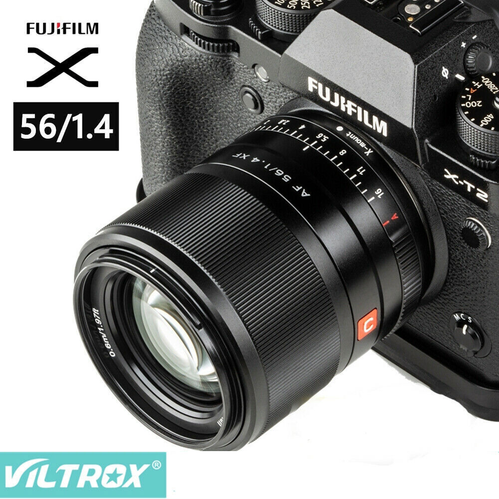 Kip Noord Haalbaarheid Viltrox 56mm F1.4 Auto Focus Portrait Lens For Fujifilm X-Mount XT-4 XT-3  X-PRO3 | eBay