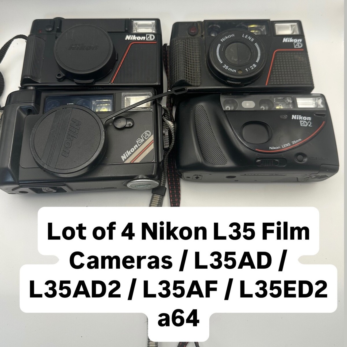 ニコン Nikon L35 AD LENS 35mm 1:2.8 #164 Nikon L35AD - Camera – Kamerastore