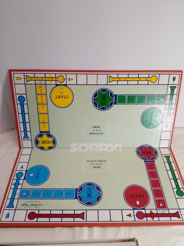 Vintage 1972 Parker Brothers Sorry Board Game - Picture 3 of 5