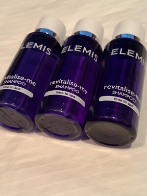 Elemis sp@home revitalist-me Shampoo time to spa 30ml Reisegröße Neu x3    